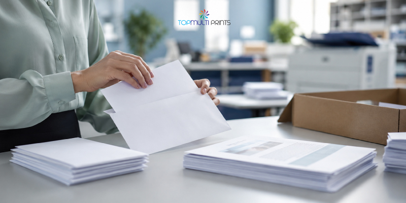 บริการ outsource mailing บริการพิมพ์-พับ-ใส่ซอง-ส่งจดหมาย